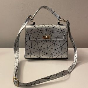 small geometric purse